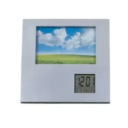 Porta Retrato com Relógio