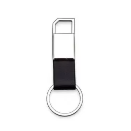 Chaveiro Metal com Couro 14134