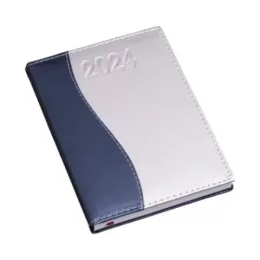 Agenda Diária Capa Metalizada ´S´ Azul LG150L