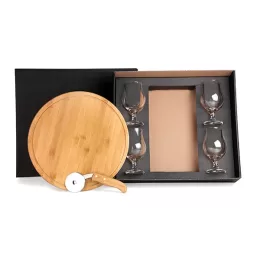 Kit Pizza e Cerveja S/ Espatula 7 Pçs SMKT-9024E