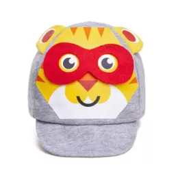 Boné Interativo Bebe Confeccionado em Moletinho Mescla bone22082