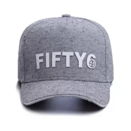 Boné Americano Aba Curva Confeccionado em Sarja Mescla bone22214