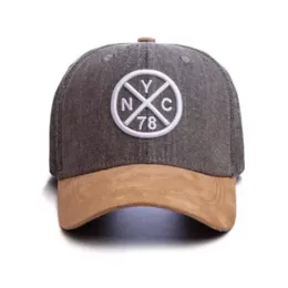 Boné Modelo 06 Gomos Aba Curva Confeccionado em Sarja bone23562