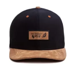 Boné 06 Gomos Fechado Aba Curva Confeccionado em Brim bone26133