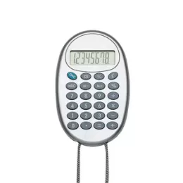 Calculadora Oval de 8 Dígitos com Cordão