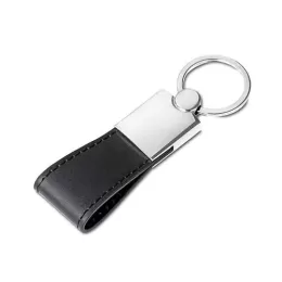 Chaveiro de Metal com Alça em Couro AI-CH0685