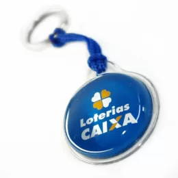 Chaveiro em Gel Redondo SOL02