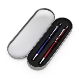 Estojo Metal para 2 Canetas box-10