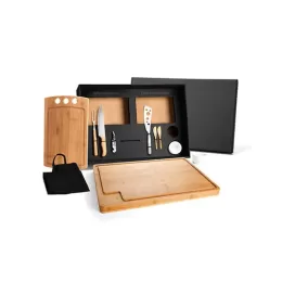 Kit para Churrasco e Petisco com 2 Tábuas SMKT-90001