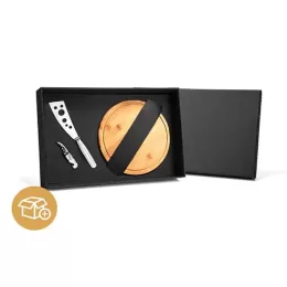 Kit Queijo e Vinho c/ Tábua SMKT-90014