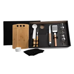 Kit para Churrasco / Hambúrguer / Cerveja 10 Pçs SMKT-90254