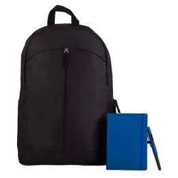 Conjunto Mochila, Caderneta e Caneta 3 Pçs SMKT-90259