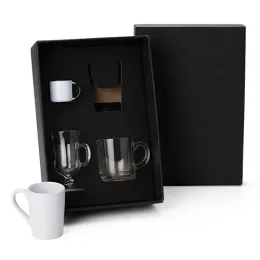 Jogo de Canecas para Café/Chá 4 Pçs SMKT-90271