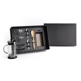 Kit para Café com Prensa Francesa 8 Pçs SMKT-90280