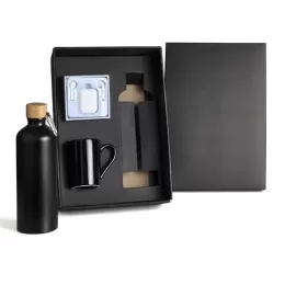 Kit Garrafa, Caneca e Fone Bluetooth 3 Pçs SMKT-90286