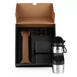 Kit Squeeze, Bloco de Anotações e Caneta 3 Pçs SMKT-9036Z