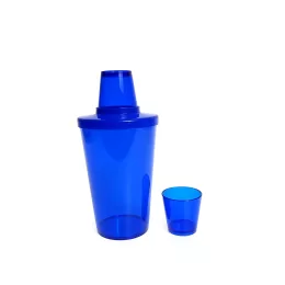 Kit Caipirinha 750ml com Um Copo Shot Azul Escuro LT-293