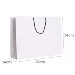 Sacola em Papel Off-Set Branco CY-10