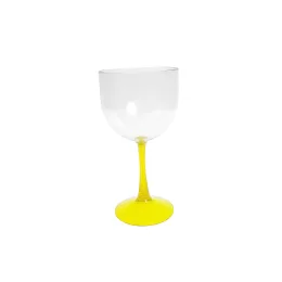 Taça de Gin com Haste Amarela 550ml LT-470