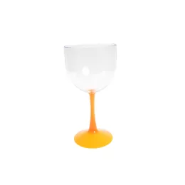 Taça de Gin com Haste Laranja Neon 550ml LT-451