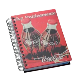 Agenda Wire-o Personalizada na Capa e Contra Capa com Imagem Fotográfica