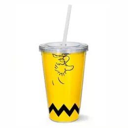 Copo de Acrílico Personalizado com Canudo ST CANPM-02