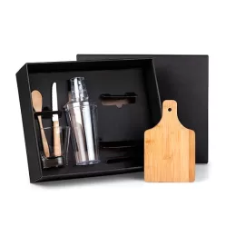 Kit para Caipirinha com Coqueteleira 5 Pçs SMKT-90175