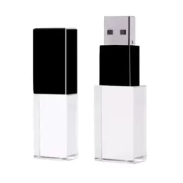 Pen Drive Vidro Preto - GIPLPB