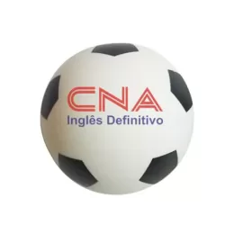 Bolinha Anti Stress Vinil Oca c/ Pintura Futebol MAR14