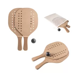 Raquetes de Praia em MDF com Bola Inclusa SP98144