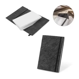Caderno A5 com Capa em Feltro SP93636